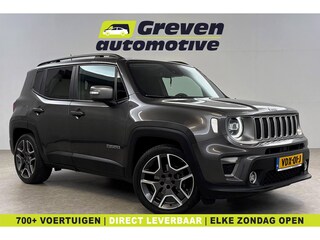 Jeep Renegade 1.3T Limited 151PK | Grijs Kenteken | VAN | Camera | Carplay | Clima | Adap. Cruise | Keyless