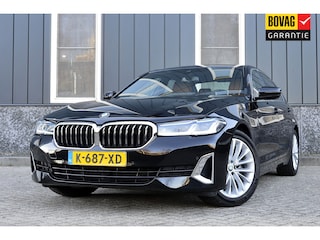 BMW 520i High Executive Rijklaarprijs-Garantie Leder Sportinterieur Laserlight Navigatie Airco