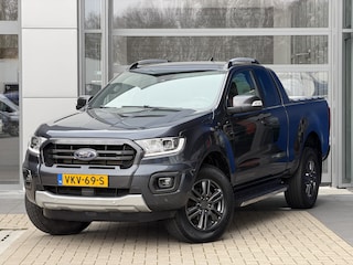 Ford Ranger 2.0 EcoBlue Wildtrak Supercab | Trekhaak | Camera | Stoelverwarming | Rollertop | Adaptive Cruise | Carplay