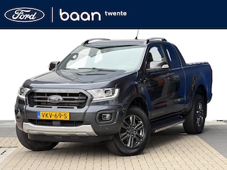 Ford Ranger 2.0 EcoBlue Wildtrak Supercab | Trekhaak | Camera | Stoelverwarming | Rollertop | Adaptive Cruise | Carplay