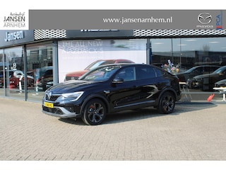 Renault Arkana 1.6 E-Tech Hybrid 145 R.S. Line , Automaat, 18 inch LMV, Leder, Camera, Clima, Navi, Adapt. Cruise, Stuur en stoelverw, PDC, LKA, Parkeerhulp, Dode hoek detectie, Active Brake