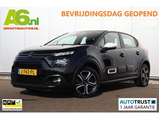 Citroën C3 1.2 PureTech Feel Navigatie Carplay Android Climate Cruise Control Rijstrooksensor Parkeersensor All-season banden!