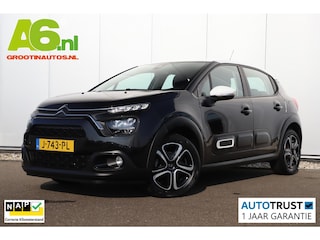 Citroën C3 1.2 PureTech Feel Navigatie Carplay Android Climate Cruise Control Rijstrooksensor Parkeersensor All-season banden!