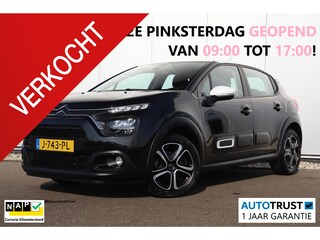 Citroën C3 1.2 PureTech Feel Navigatie Carplay Android Climate Cruise Control Rijstrooksensor Parkeersensor All-season banden!