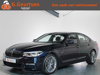 BMW 520i High Executive Sportline M-sport LED, Volleder, Trekhaak, Memory, Goed onderhouden!