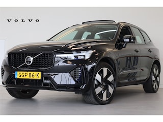 Volvo XC60 T6 350PK Ultra Dark | 360 | Trekhaak | Head-up | Adap Cruise | HK Audio | Memory | 20''
