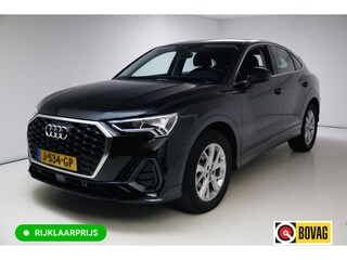 Audi Q3 35 TFSI Edition 150 PK | NL Auto | Panoramadak | Leer | 360 camera | El. achterklep Stoelverwarming, Navigatie, App-connect, Lane assist, Cruise, Led verlichting, Regensensor
