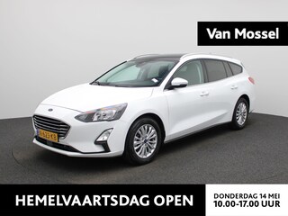 Ford Focus Wagon 1.0 EcoBoost Titanium X Business | PANORAMADAK | ADAPT. CRUISE | LED | LMV | WINTER PACK |