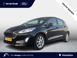 Ford Fiesta 5-deurs Titanium 1.0 EcoBoost Hybrid 125pk Parkeersensoren - navigatiesysteem - lichtmetalen velgen