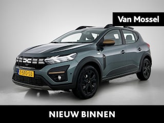 Dacia Sandero Stepway 1.0 TCe 100Pk ECO-G Up&Go | Navigatie | Apple & Android Carplay | Parkeersensoren Voor & Achter | Achteruitrijcamera | Cruise Control & Snelheidsbegrenzer | Keyless Entry | Privacy Glass |