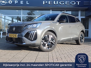 Peugeot 2008 SUV Allure Mild Hybride 145PK e-DCS6 Automaat, Rijklaarprijs, Navigatie 360° Camera Adaptieve Cruise Control DAB+ LED