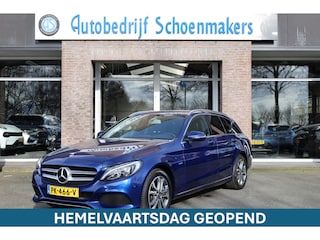 Mercedes-Benz C-klasse Estate 350 e Lease Edition CAMERA STOELVERWARMING CRUISE NAVI 2xPDC 17"LMV ELEK.LAADKLEP HALFLEER NAP STUURFLIPPERS ENZ!