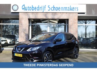 Nissan Qashqai 1.2 Tekna CARPLAY STOELVERW. 360-CAMERA DAB HALFLEER 19"LMV NAVI CRUISE 2xPDC CLIMA ENZ!