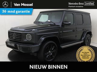 Mercedes-Benz G-klasse 580 met EQ-Technologie 116 kWh / AMG/ Schuifdak/ 20 inch/ MANUFAKTUR Nachtzwart/ Night 1+2/ Burmesterr/ Memory