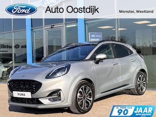 Ford Puma 1.0 EcoBoost Hybrid ST-Line 125PK Automaat Winterpack Cruise Camera Parkeersensoren Climate Privacy Glass *Sportief*