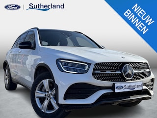 Mercedes-Benz GLC 300e 4MATIC AMG Line PHEV 320pk | Trekhaak | Panoramadak | 2 bandensets | Leder | Adaptive cruise control | Camera