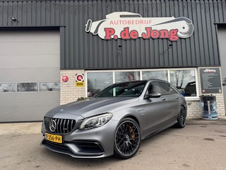 Mercedes-Benz C63 S AMG Premium plus Facelift Sportuitlaat Keramisch Kuipstoelen Carbon Parfum Ram vol!