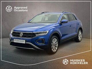 Volkswagen T-Roc Life Edition 1.5 TSI 150pk DSG Automaat Adaptive cruise control, Achteruitrijcamera, LED koplampen, App connect, Parkeersensoren, Airco, DAB, Radio