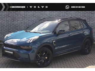 Lynk & Co 01 1.5 Plug-in Hybrid | PHEV | Zwarte Hemel | 360 Graden Camera | Panoramadak | Lichtmetalen Velgen 20 inch | Elektrische Achterklep | Keyless Entry | Navigatie | Apple Carplay | Android Auto | 1800kg Trekgewicht