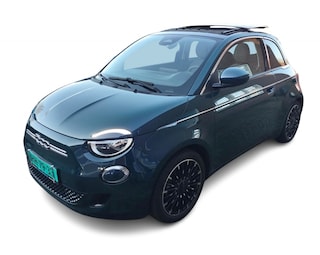 Fiat 500 E-2023 -42KW- Snelladen- Schuifkanteldak-meer....