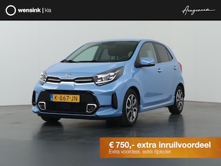 Kia Picanto 1.0 DPi GT-Line | Navigatie | Parkeercamera | Leder | Apple Carplay/Android Auto | Climate Control | Cruise Control |