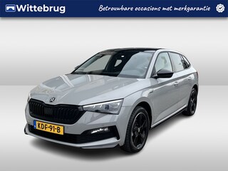 Skoda Scala 1.5 TSI Monte Carlo / AUTOMAAT/ PANO/ 150 PK/ DIGITAL DASH/ CRUISE/ CLIMA/ STOELVERWARM/ NAVI/ SMARTLINK/ PARK. SENSOREN + CAMERA/ 17"LMV