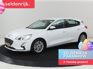 Ford Focus 1.0 EcoBoost Titanium | Automaat | Carplay | Navigatie | Keyless | Climate control | Parkeerhulp | Cruise control | Bluetooth