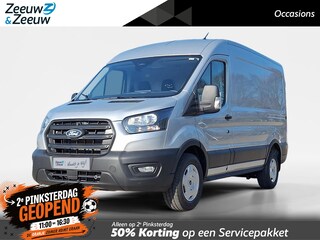 Ford Transit 350 2.0 TDCI L2H2 Trend 165PK Automaat | BPM VRIJ | Camera | Cruise Control | Climate Control | 2800KG Trekgewicht | Trekhaak