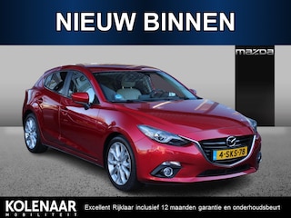 Mazda 3 GT-M 2.0 Sky-G 120pk /Dealeronderhouden/Trekhaak/Wit leder/Navi/HUD/Keyless/Airco/PDC V+A