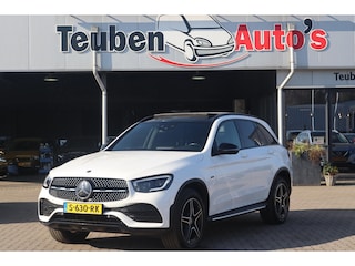 Mercedes-Benz GLC 300e 4MATIC Premium Plus AMG, 89,5% SOH, Panoramadak, Schuif- kanteldak, Trekhaak, Navigatie, Apple Carplay, Camera