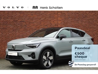 Volvo EC40 Single Motor Extended Range Plus 82 kWh | Trekhaak | Panoramadak | Verwarmbare Voorstoelen + Stuurwiel | Google Infotainment | Parkeercamera | Apple Carplay/ Android Auto | Adaptieve Cruise Control