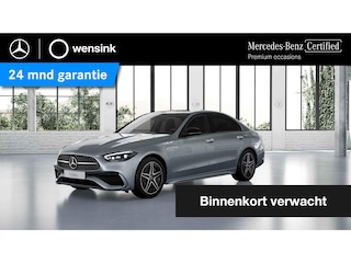Mercedes-Benz C-klasse 300 e AMG Line | Night | Panoramadak | Digital Light | Memory | Headup | Burmester | 360 graden camera | Rijassistentiepakket Plus |