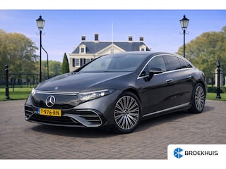 Mercedes-Benz EQS 450+ Business Line 108 kWh | PANODAK | 360° CAMERA | ADAPTIVE CRUISE | DODE HOEK | STOELVERWARMING + VERKOELING | AMBIENT VELICHTING | LEDER | MEMORY SEATS | LED