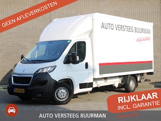 Peugeot Boxer 2.2 BlueHDi 140 L3H2 3.5t Bakwagen met laadklep, Navigatie, Achteruitrijcamera, Elektr. Ramen, CruiseControl, Airco
