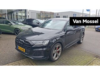 Audi Q7 60 TFSI e quattro Competition l Luchtvering l Cruise control l Panoramadak l Stuurverwarming l Elektrisch bedienbare bestuurdersstoel met geheugen l Elektrisch bedienbare trekhaak l Dodehoekdetectie l Bang & Olufsen l Climate control l Navigatie l Apple Carplay / Android Auto l Matrix-led l