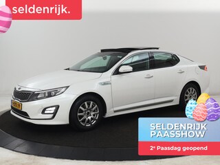 Kia Optima 2.0 CVVT Hybrid ExecutiveLine | Panoramadak | Stoelventilatie | Leder | Carplay | Stuurverwarming | Infinity Sound | Navigatie | Bi-Xenon | Achterbankverwarming