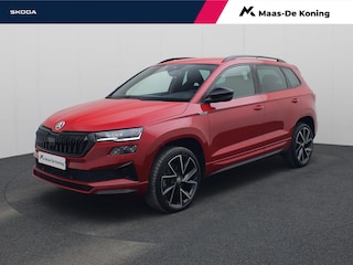 Skoda Karoq 1.5TSI/150PK ACT Sportline DSG · Navigatie · Apple/Android · Camera + Parkeersensoren · Garantie t/m 28-09-2027 of 60000km.