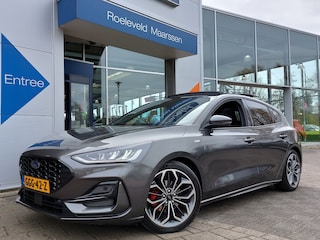 Ford Focus 1.0 EcoBoost Hybrid 155pk Automaat ST Line X | Navi | Apple Carplay | B&O Sound | Led Koplampen | Keyless Entry | Panorama Schuifdak | Rijstrook+Licht+Regensensor | Privacy Glass | 18''lm