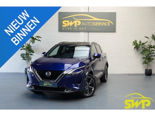 Nissan Qashqai 1.3 MHEV Xtronic Tekna Plus | Luxe lederen bekleding | Pano | 360 cam | ACC | 19 inch wielen | Dodehoek en meer