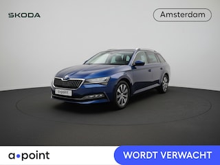 Skoda Superb 1.4 TSI iV Style 218 pk Automaat (DSG) | Navigatie | Parkeersensoren (Park assist) | Achteruitrijcamera | Standkachel | Stoelverwarming |