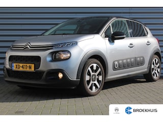Citroën C3 1.2 PURETECH 110PK SHINE AUTOMAAT / NAVI / CLIMA / LED / PDC / CAMERA / 17" LMV / TREKHAAK / BLUETOOTH / CRUISECONTROL / 1E EIGENAAR / NIEUWSTAAT !!