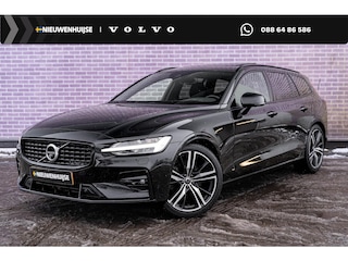 Volvo V60 B4 Geartronic R-Design | Navigatie | Schuif-/Kanteldak | Getint Glas | Head-Up Display | 360 Camera | Adaptieve Cruise Control | Stoelverwarming Voor + Achter | Dodehoekdetectie | Parkeerverwarming | Lederen Bekleding | Park Assist | Harman Kardon Audio | Stuurverwarming | Zitverlenging | 19" LM