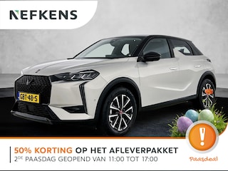 DS 3 1.2 Performance Line 130pk Automaat | Head-Up Display | Navigatie | Adaptieve Cruise Control | Climate Control | Camera Voor + Achter | Dodehoekdetectie | LED Koplampen | 17" Lichtmetalen Velgen | Apple Carplay/Android Auto |