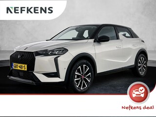 DS 3 1.2 Performance Line 130pk Automaat | Head-Up Display | Navigatie | Adaptieve Cruise Control | Climate Control | Camera Voor + Achter | Dodehoekdetectie | LED Koplampen | 17" Lichtmetalen Velgen | Apple Carplay/Android Auto |