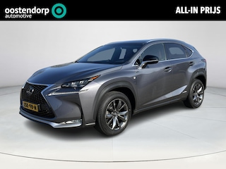 Lexus NX 300h AWD F Sport Line | Navigatie| Stoelverwarming | Rood lederen bekleding | Elektrische achterklep |
