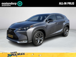 Lexus NX 300h AWD F Sport Line | Navigatie| Stoelverwarming | Rood lederen bekleding | Elektrische achterklep |
