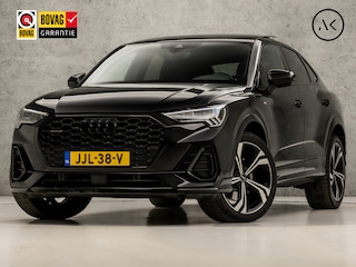 Audi Q3 45 TFSI quattro edition one 230Pk Automaat (2X S-LINE, SCHUIFDAK, APPLE CARPLAY, BANG&OLUFSEN, ELEK SPORTSTOELEN, LEDER, CAMERA, KEYLESS, MATRIX LED, SFEERVERLICHTING, NIEUWSTAAT)