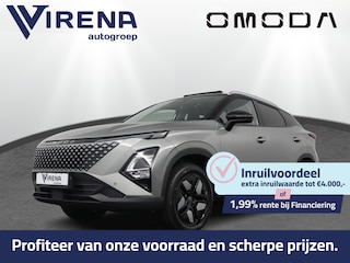 Omoda 5 SHS Hybride Premium - Kantel/Schuifdak - Adaptief Cruisecontrol - 18' Lichtmetalen Velgen - Privacy Glass - Stoel/Stuurwiel Verwarming - 7 Jaar Fabrieksgarantie - 1000KM Rijbereik