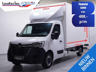 Renault Master 2.3 DCi 165 pk Bakwagen met Laadklep en Zijdeur R Airco, Cruise Control, LxBxH 420x210x232 cm, Nieuw