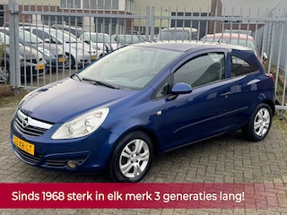 Opel Corsa 1.4-16V Enjoy 90PK! NL AUTO NAP! Airco l MTF-stuur l PDC l AUX l LMV! NIEUWE APK!